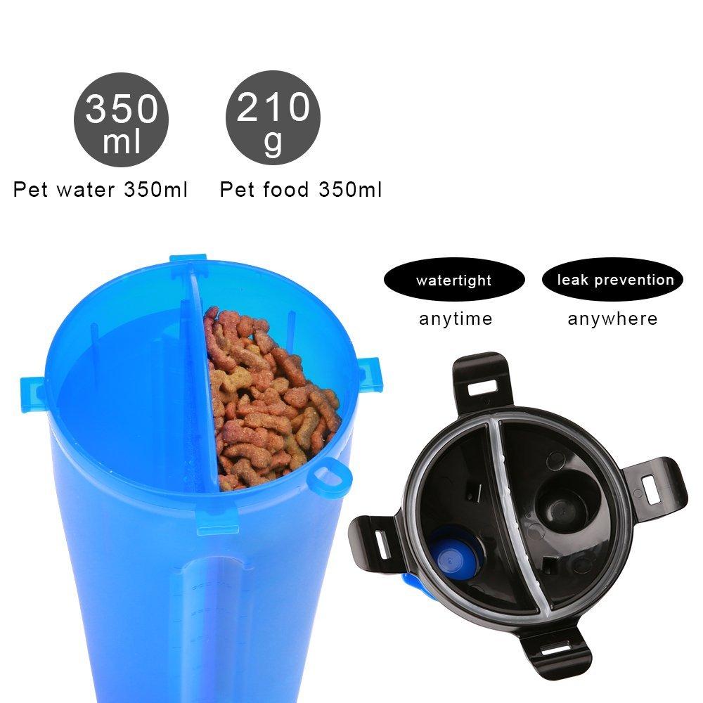 Pawsenger™ Collapsible Water Bottle – 2-in-1 Pet Hydration & Feeding Anywhere